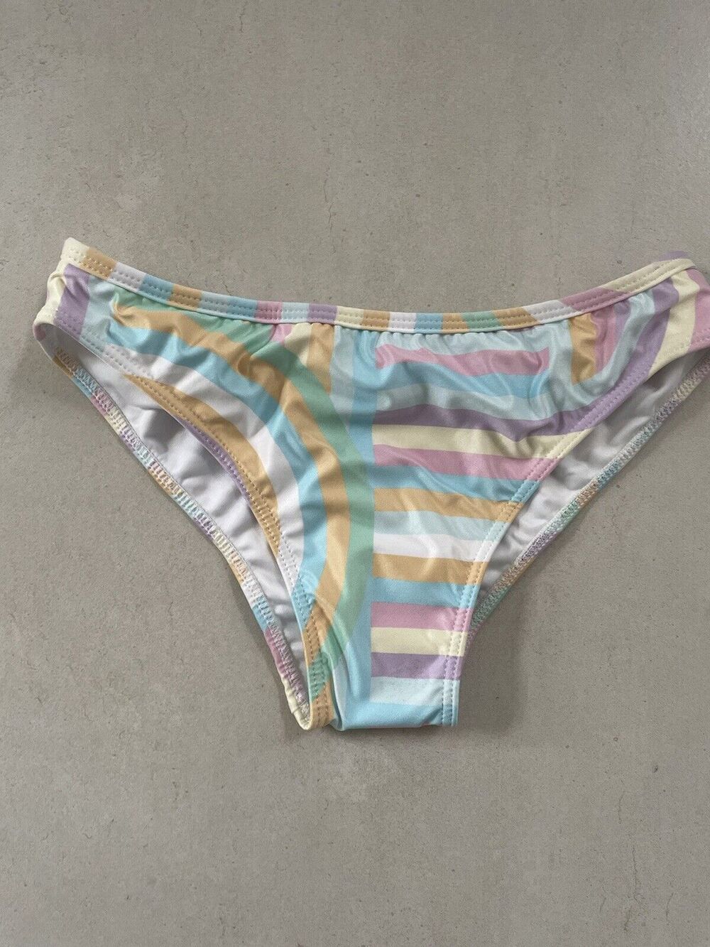 Kiddy Flowers Swim Bikini Bottom Striped North Shore Kenny Flowers